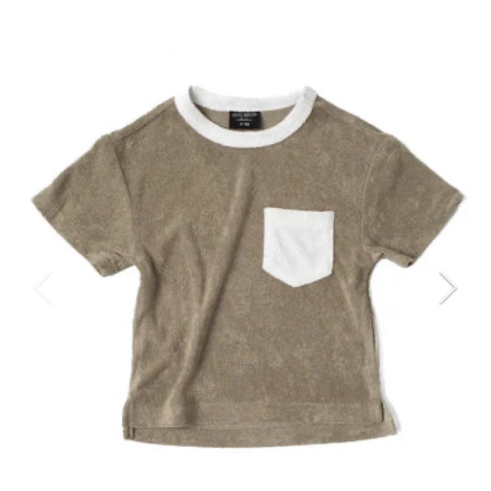 Terry Cloth Tee by Little Bipsy
